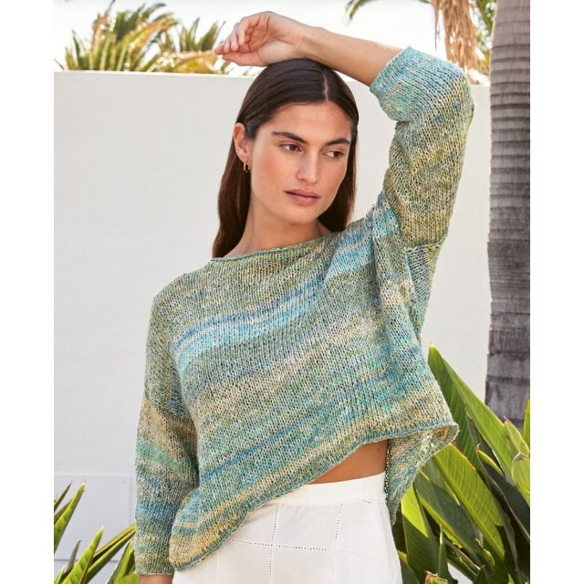 Pattern and Yarn Bundle - Pullover MOSAICO Design 17 Linea Pura 17 Size 36/38
