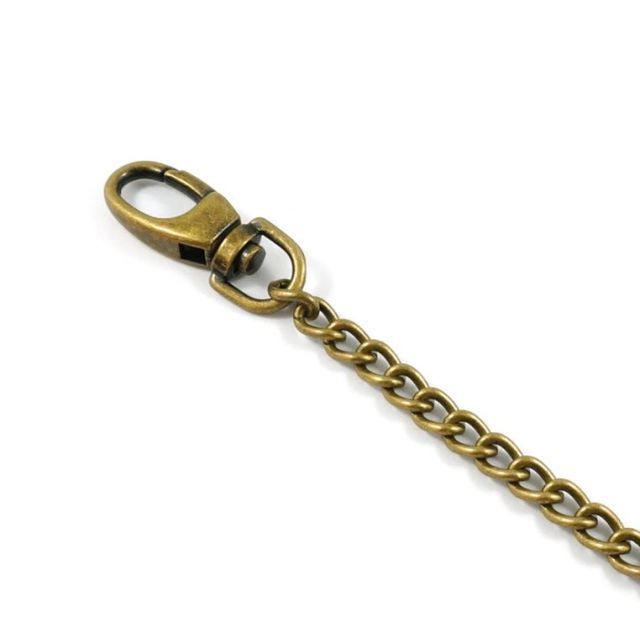 Emmaline Purse Chain: SINGLE-LINK 26" Long (66 cm) - Antique Brass