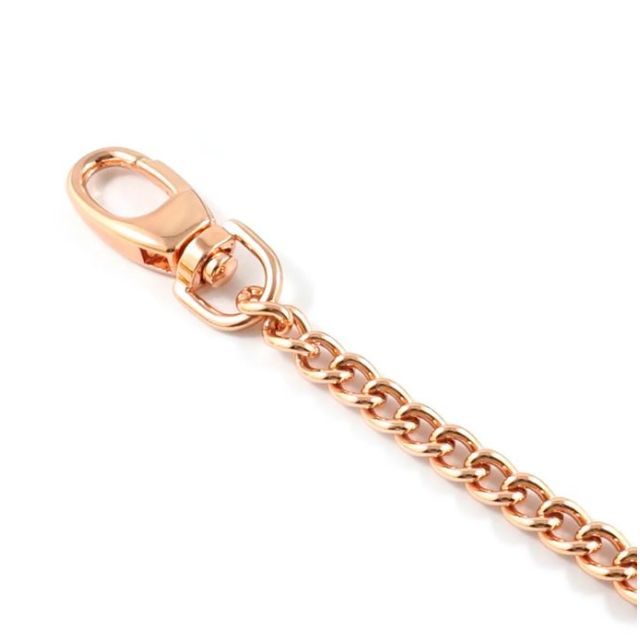 Emmaline Purse Chain: SINGLE-LINK 26" Long (66 cm) - Copper/Rosegold