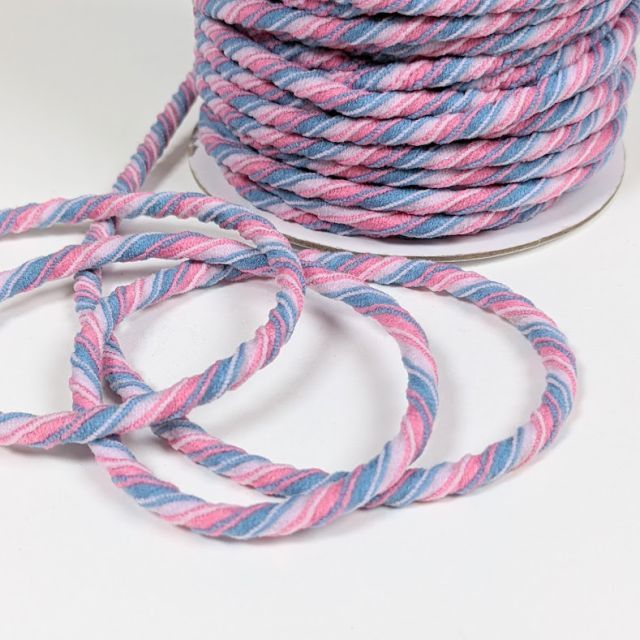 Tornado Elastic "Soft Touch"- Cotton Candy - 5mm