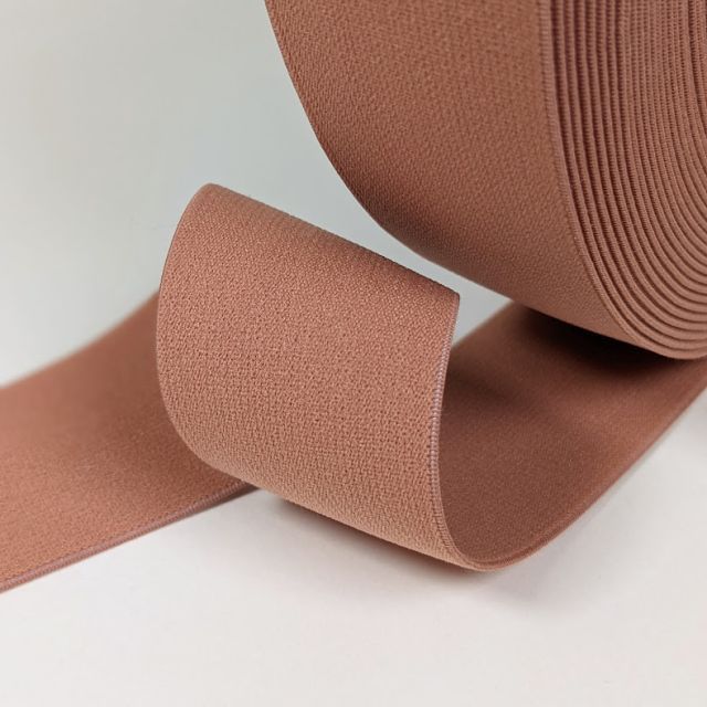"Soft Touch" Elastic 40mm Vintage Peach (Col 192)