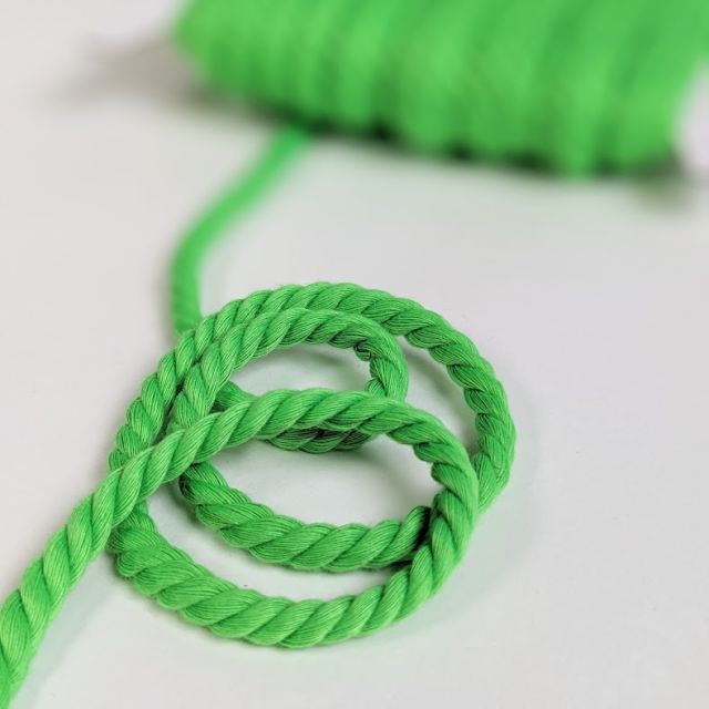 Neon Green 6mm Cord (Col 509)