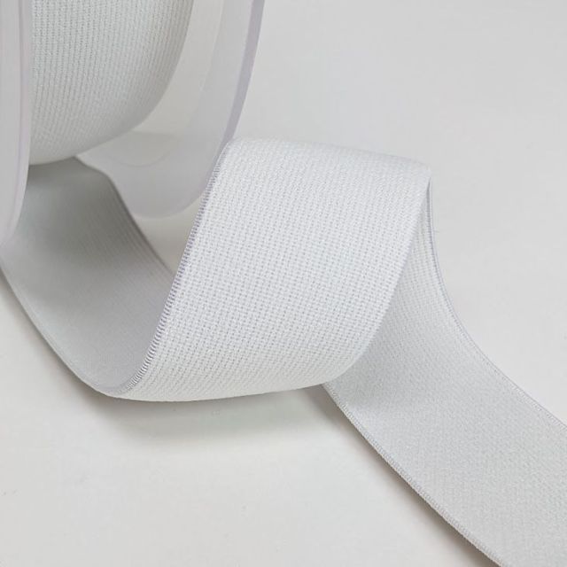 "Soft Touch" Elastic 40mm - Off White (Col. 551)