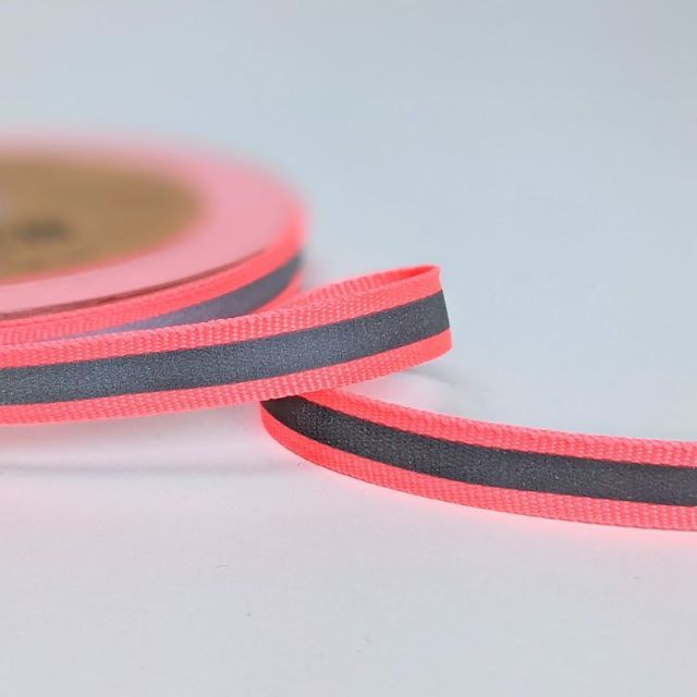 Reflective Tape 10mm - Neon Pink
