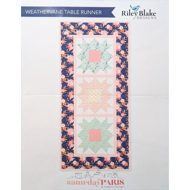 Riley Blake - Table Runner Kit "Saturday in Paris" - Babylock Exclusive