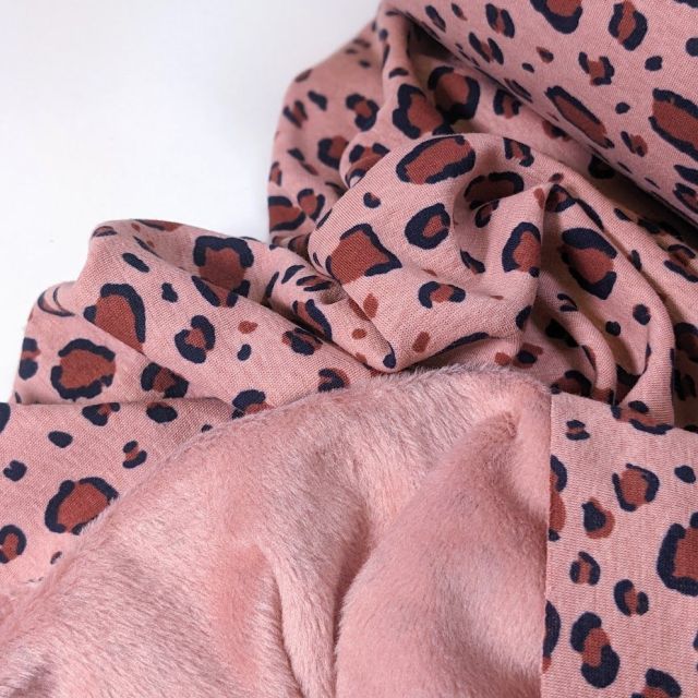 Pink Leopard - Alpine Fleece