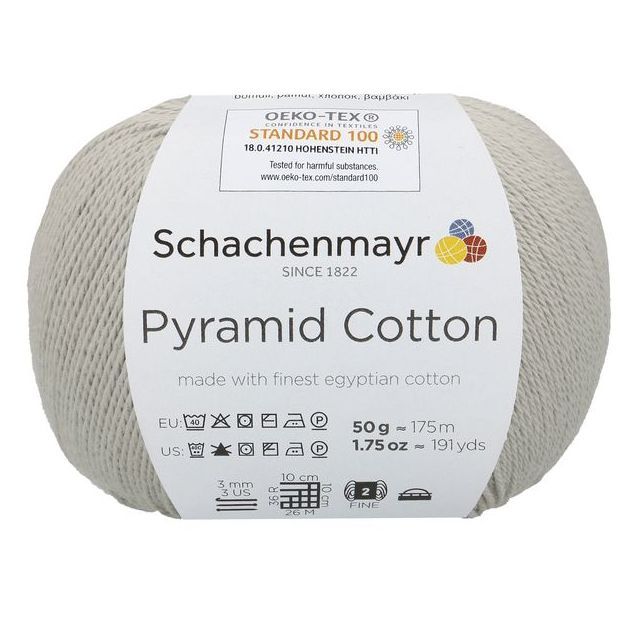 Schachenmayr Pyramid Cotton 50g - Silver Grey