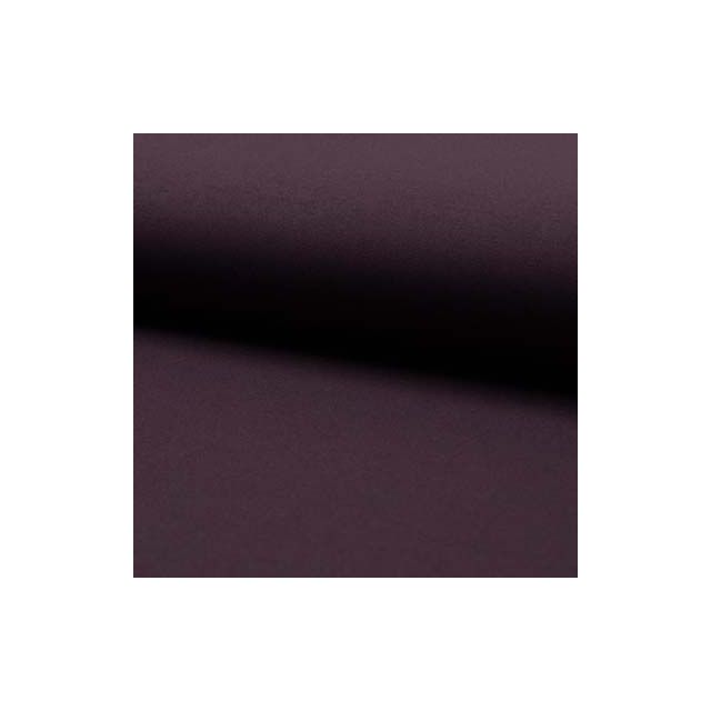 Bengaline Stretch Woven - Viscose/Nylon Blend - Aubergine Solid (Brushed)