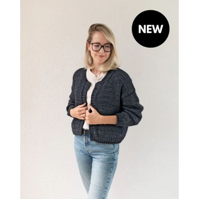 Size 32/34 YARN BUNDLE "VINTAGE SUPERCHUNKY - Quicky Jacket by Sinchens (Pattern Not Included)