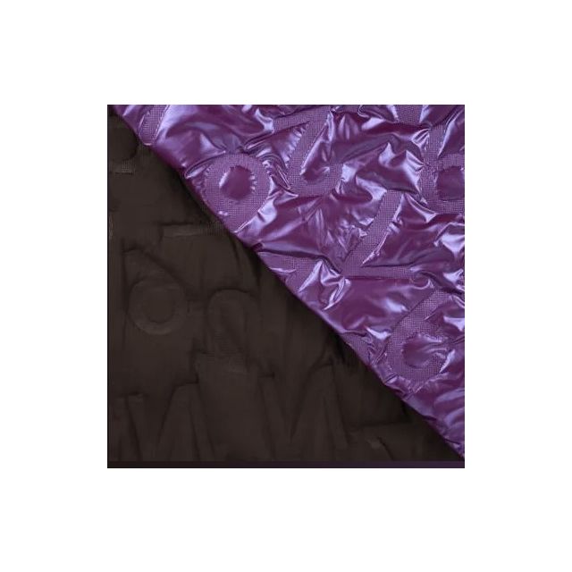 Quilted Nylon with Metallic Finish - Electric Purple Col 180