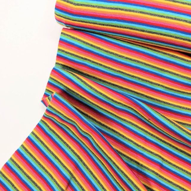 Rainbow Stripe Ribbing