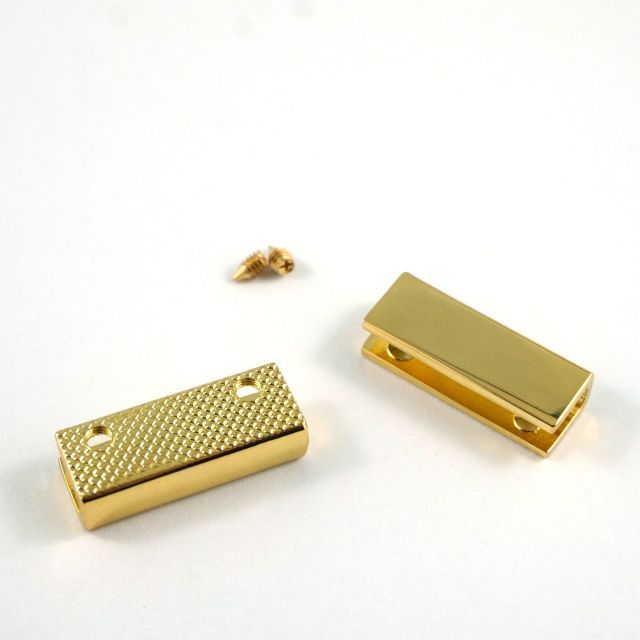 Strap end cap - Gold