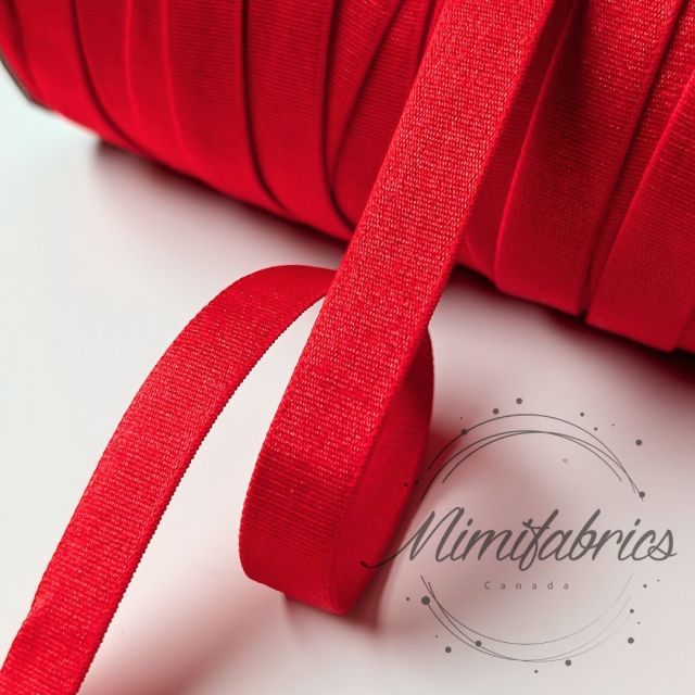 Bra Elastic 12mm - Red