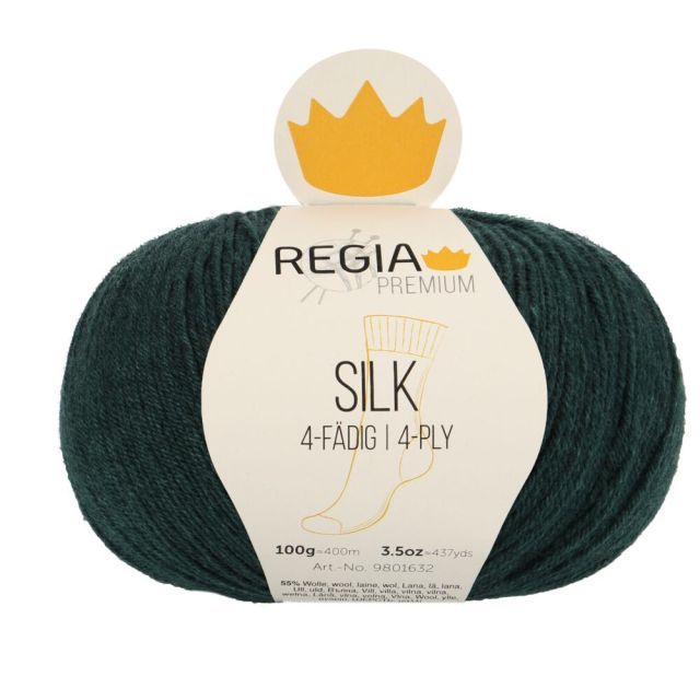 REGIA 4-Ply PREMIUM Silk 100g - Green