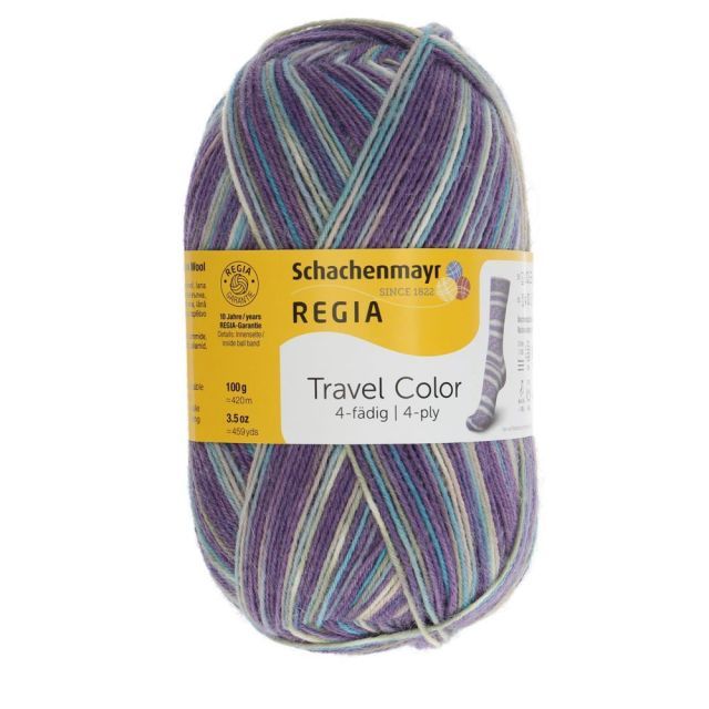 Regia 4-Ply Color Self Patterning Sock Yarn 100g Skein - Stelvio Pass Col. 01112