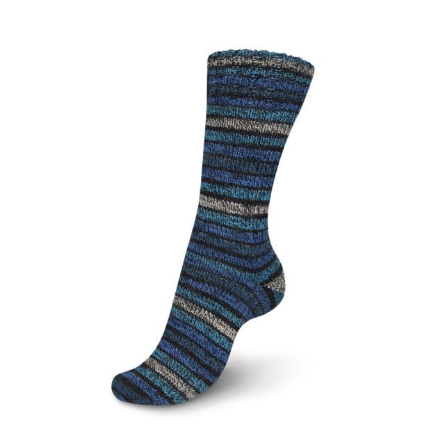 REGIA - Self Patterning Sock Yarn Blue Sky Col. 4136 - 100g