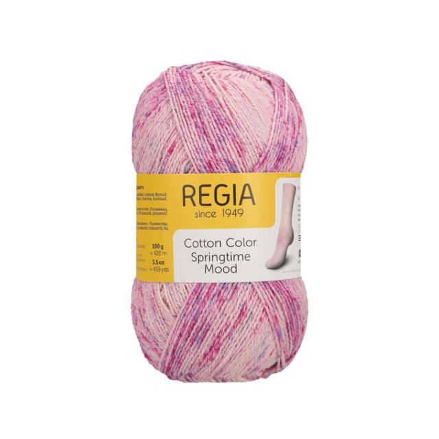 REGIA Cotton Color Springtime Mood 100g 04080 "First Buds"