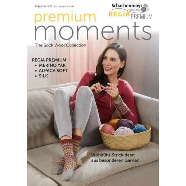 REGIA Premium Moments - Knitting Patterns Issue #002 ENGLISH