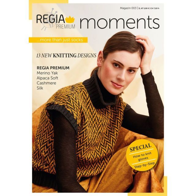 REGIA Premium Moments - Knitting Patterns Issue #003 ENGLISH