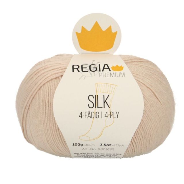 REGIA 4-Ply PREMIUM Silk 100g - Linen Col.005