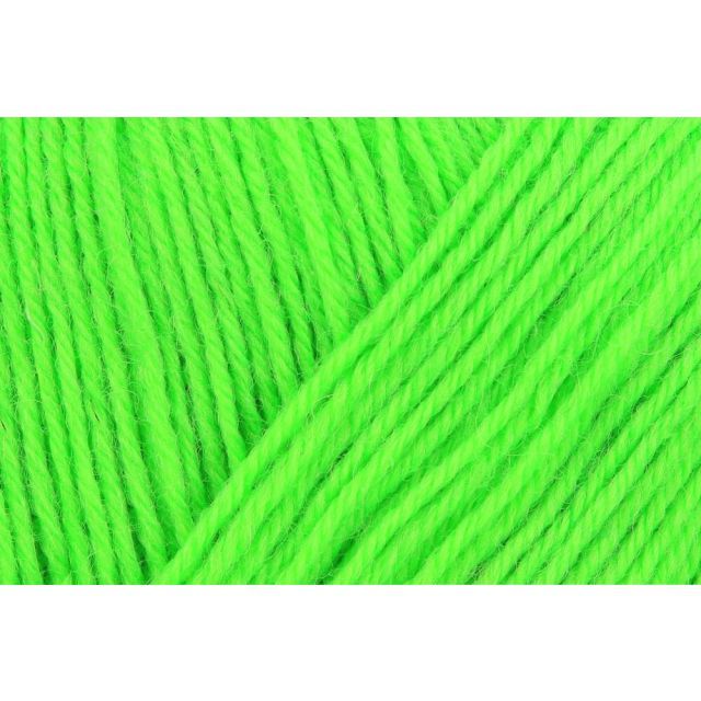 REGIA 4-Ply Solid Yarn 50g - Neon Green