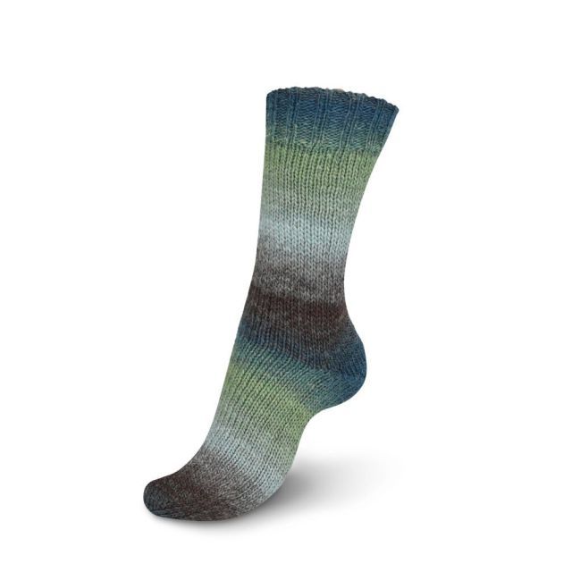 Regia Virtuoso Color Sock Yarn - Into The Sea Col. 3071 - 150g Skein