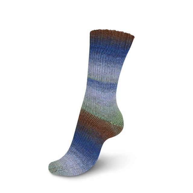 Regia Virtuoso Color Sock Yarn - Pale Summer Day Col. 3075 - 150g Skein