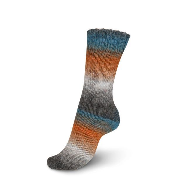 Regia Virtuoso Color Sock Yarn - Urban Mood Col. 3073 - 150g Skein