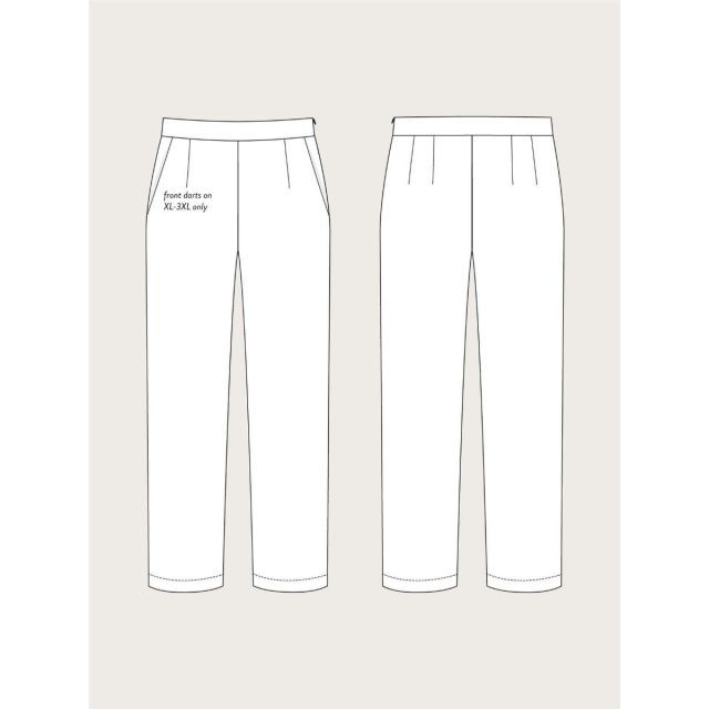 Regular Fit Trousers  Pattern  (XS - L) - The Assembly Line