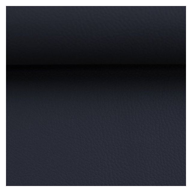 Rex Faux Leather Vinyl - Navy Blue - Pre Cut Panel
