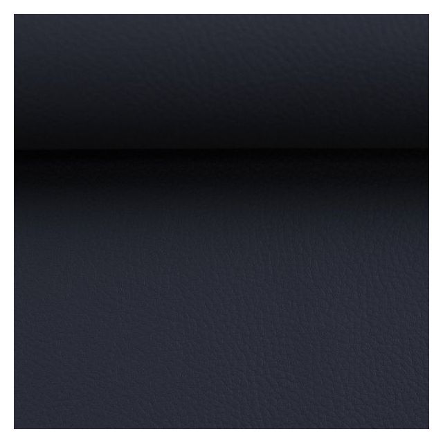 Rex Faux Leather Vinyl - Navy Blue - Pre Cut Panel