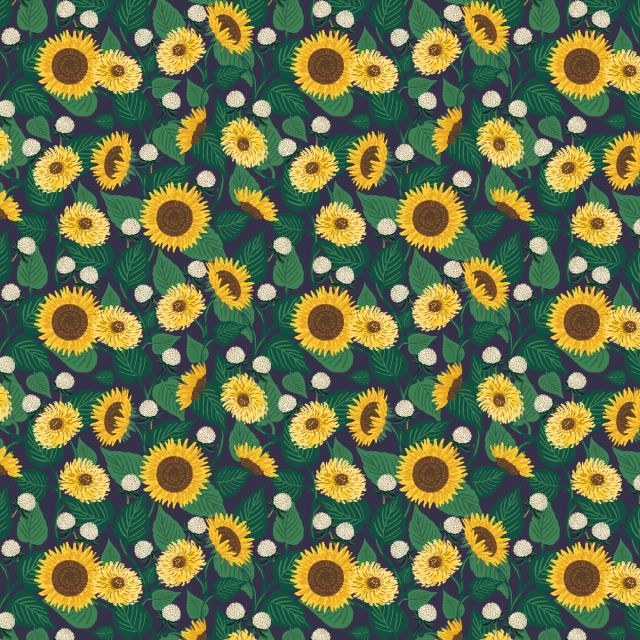 English rose delphine by rifle paper on cotton fabric
