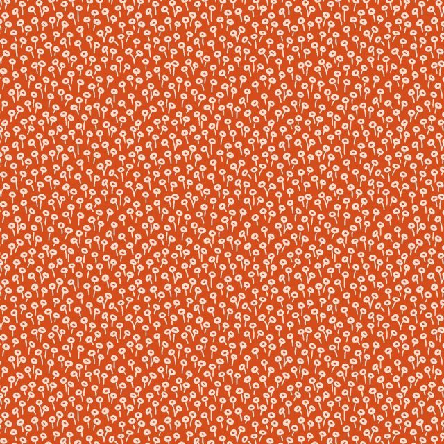 100% Cotton - Tapestry Dot Rifle Red Fabric - by Rifle Paper per 1/2m