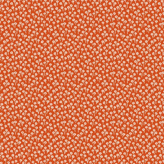 100% Cotton - Tapestry Dot Rifle Red Fabric - by Rifle Paper per 1/2m