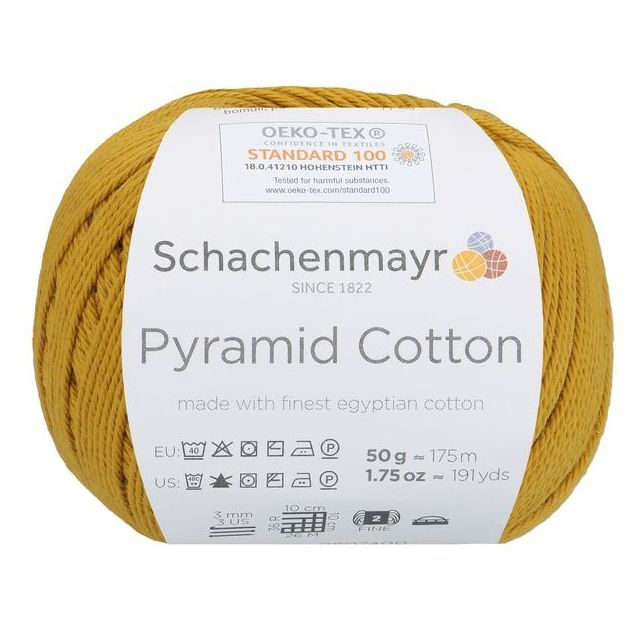 Schachenmayr Pyramid Cotton 50g - Ochre