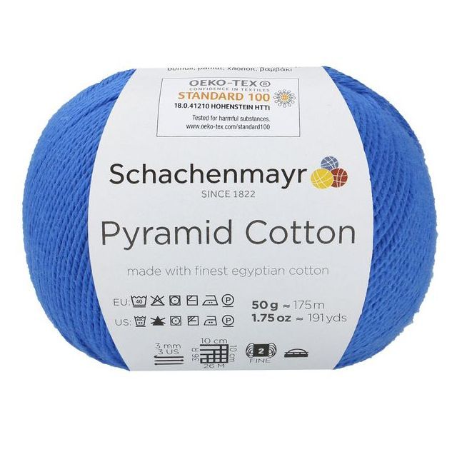 Schachenmayr Pyramid Cotton 50g - Azure Blue