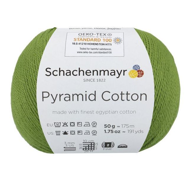 Schachenmayr Pyramid Cotton 50g - Moss Green