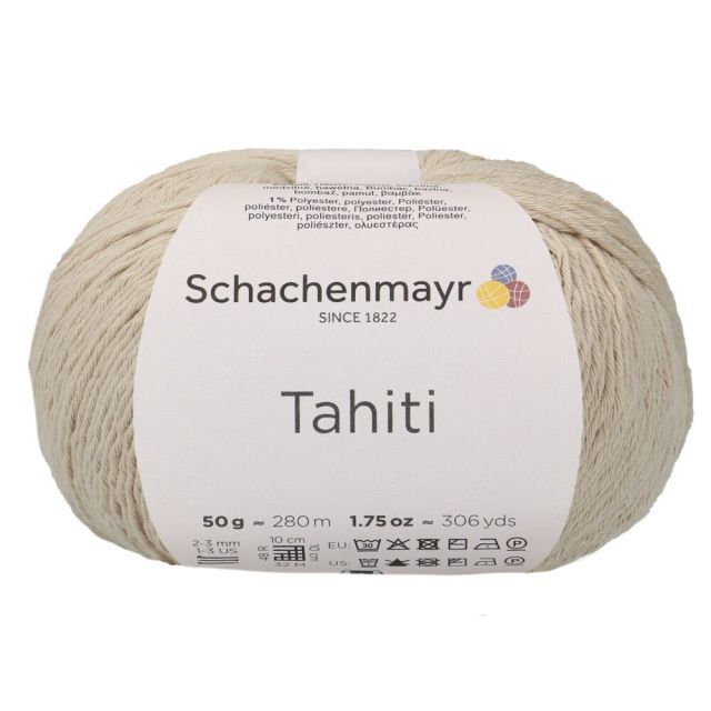 Schachenmayr - Solid Tahiti Cotton 50g - Linen col.0005