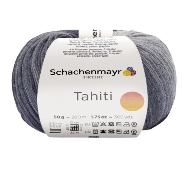 Schachenmayr - Multicolor Tahiti Cotton 50g - Marble col.7614