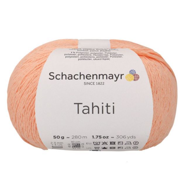 Schachenmayr - Solid Tahiti Cotton 50g - Peach col.0034