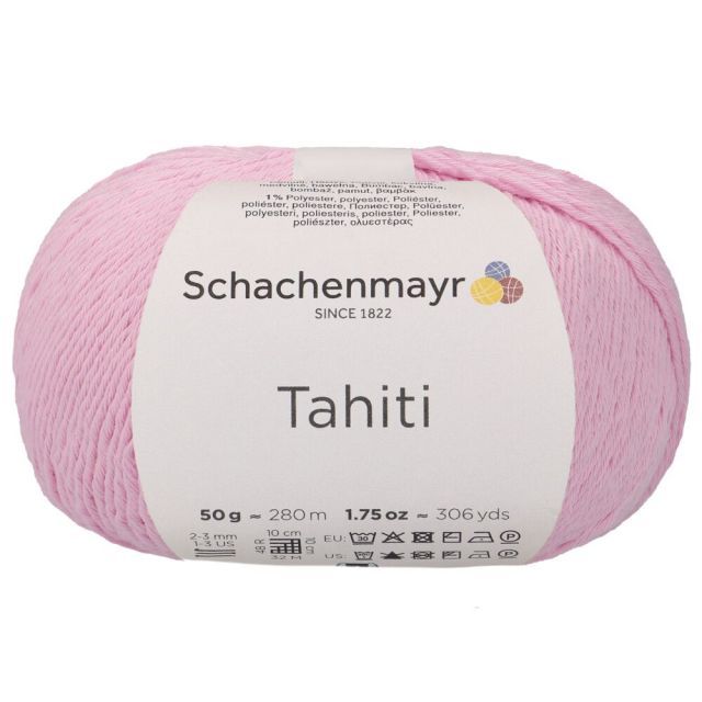 Schachenmayr - Solid Tahiti Cotton 50g - Rose col.0035