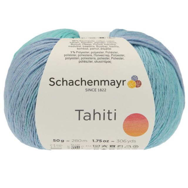 Schachenmayr - Multicolor Tahiti Cotton 50g - Tropical col.7698
