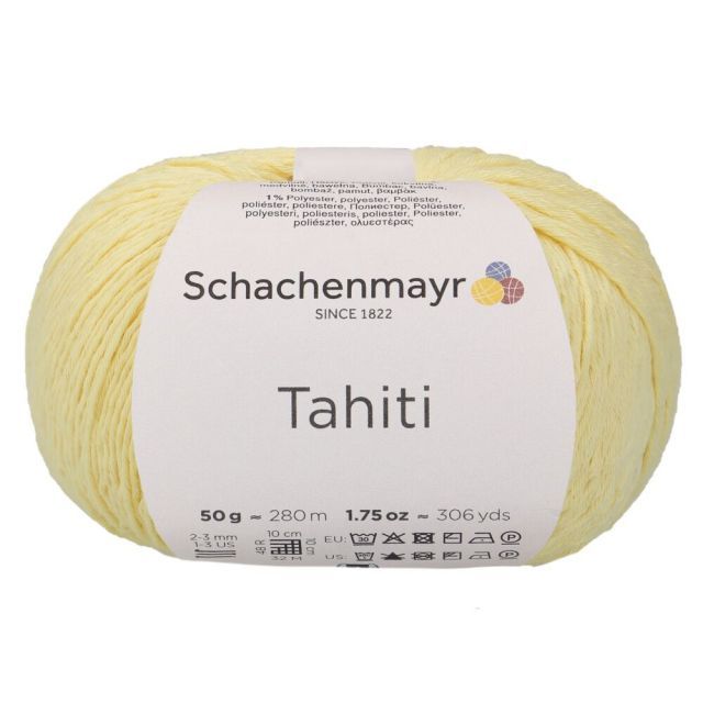 Schachenmayr - Solid Tahiti Cotton 50g - Vanilla col.0022