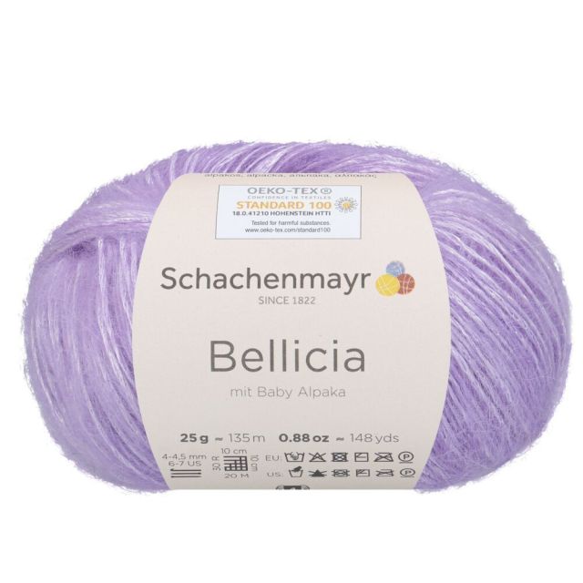 Schachenmayr "Bellicia" Alpaca Viscose Blend Yarn 25g Skein - Lilac