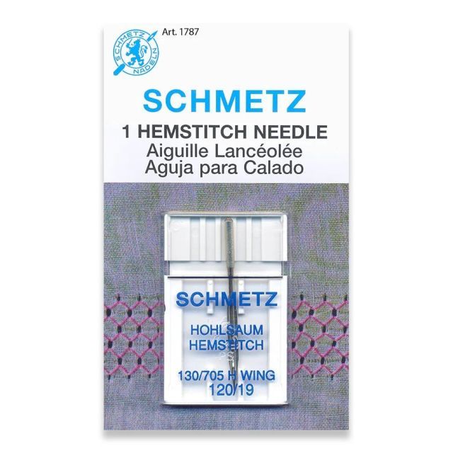 SCHMETZ #1772 Hemstitch Needle - 120/19