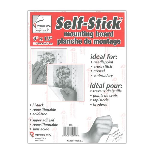 PRES-ON - Mounting Board 9"x12" Self Adhesive