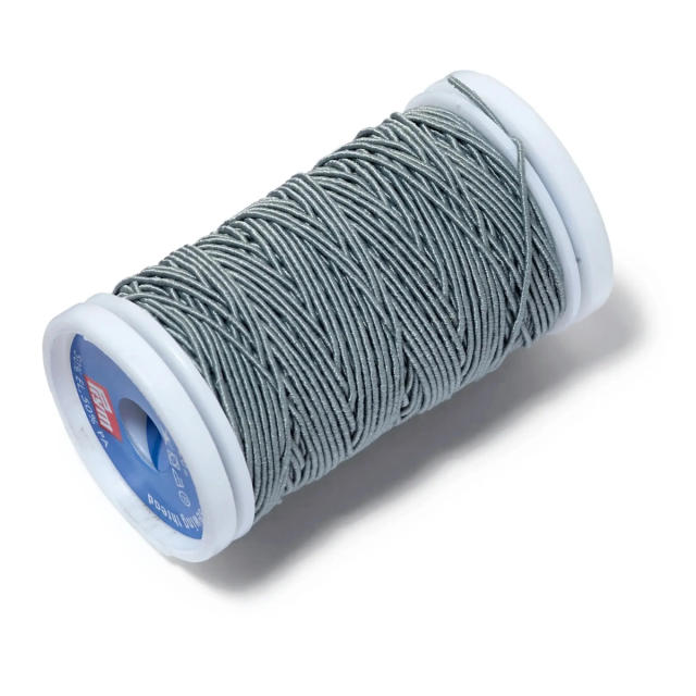 Elastic Thread  20m x 0.5mm - Grey - Prym