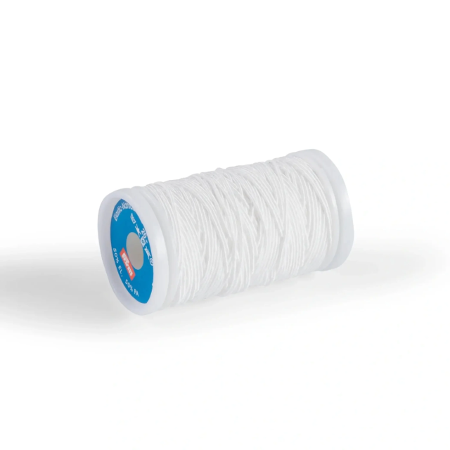 Elastic Thread  20m x 0.5mm - White - Prym