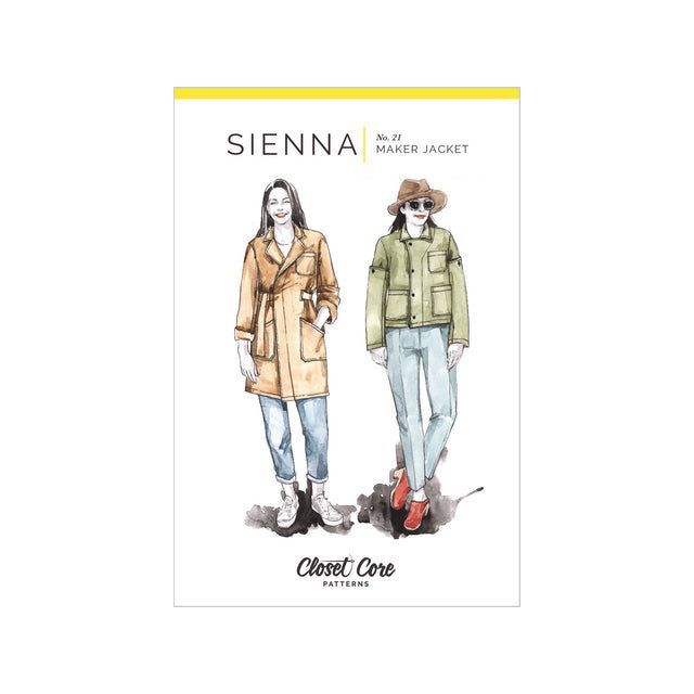 Closet Core - Sienna - Maker Jacket  Pattern