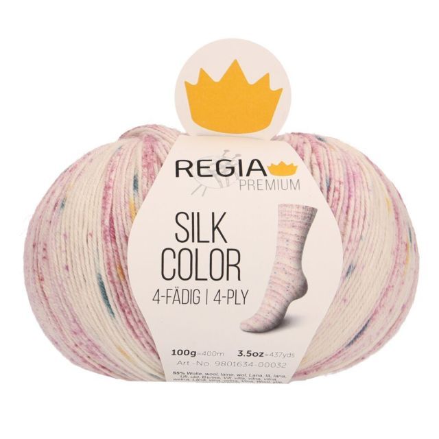 REGIA 4-Ply PREMIUM Silk Color 100g - Glimmerino